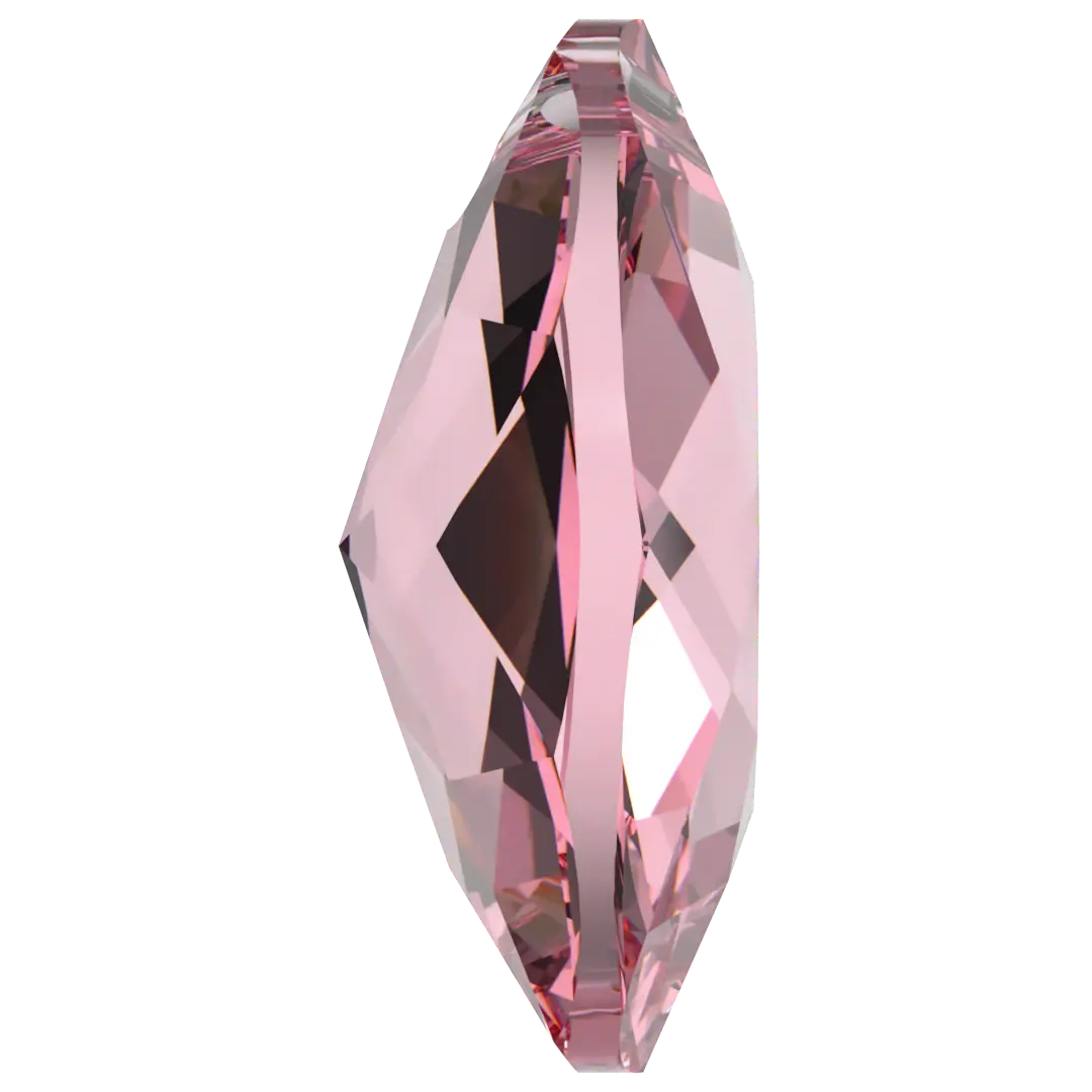 Swarovski Pendants Elliptic Cut (6438) Light Rose