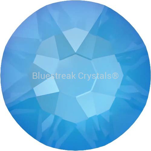 Swarovski Flat Back Crystals Rhinestones Non Hotfix (2000, 2058 & 2088) Crystal Electric Blue Ignite UNFOILED-Swarovski Flatback Rhinestones Crystals (Non Hotfix)-SS12 (3.1mm) - Pack of 50-Bluestreak Crystals