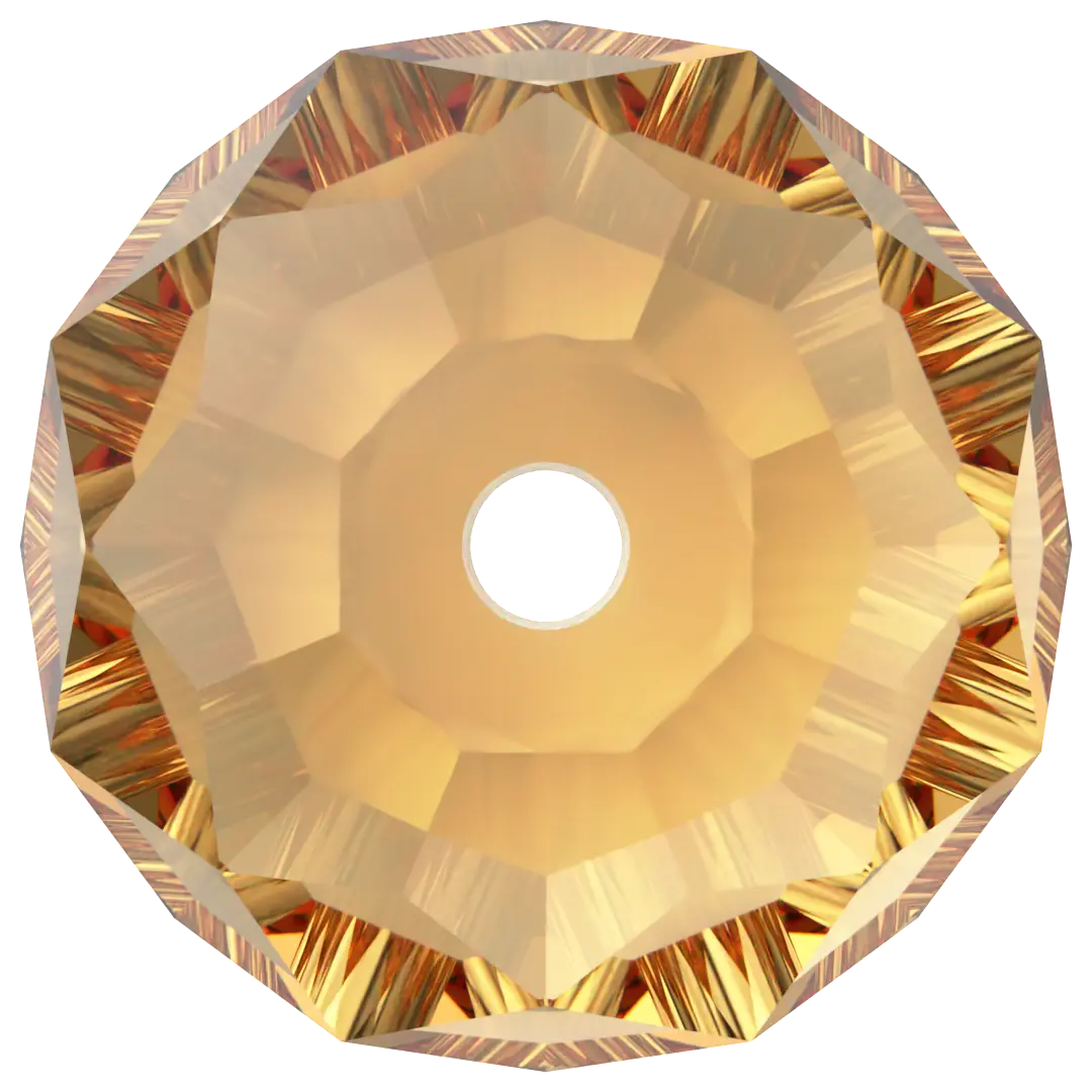 Swarovski Crystal Beads Briolette (5040) Topaz