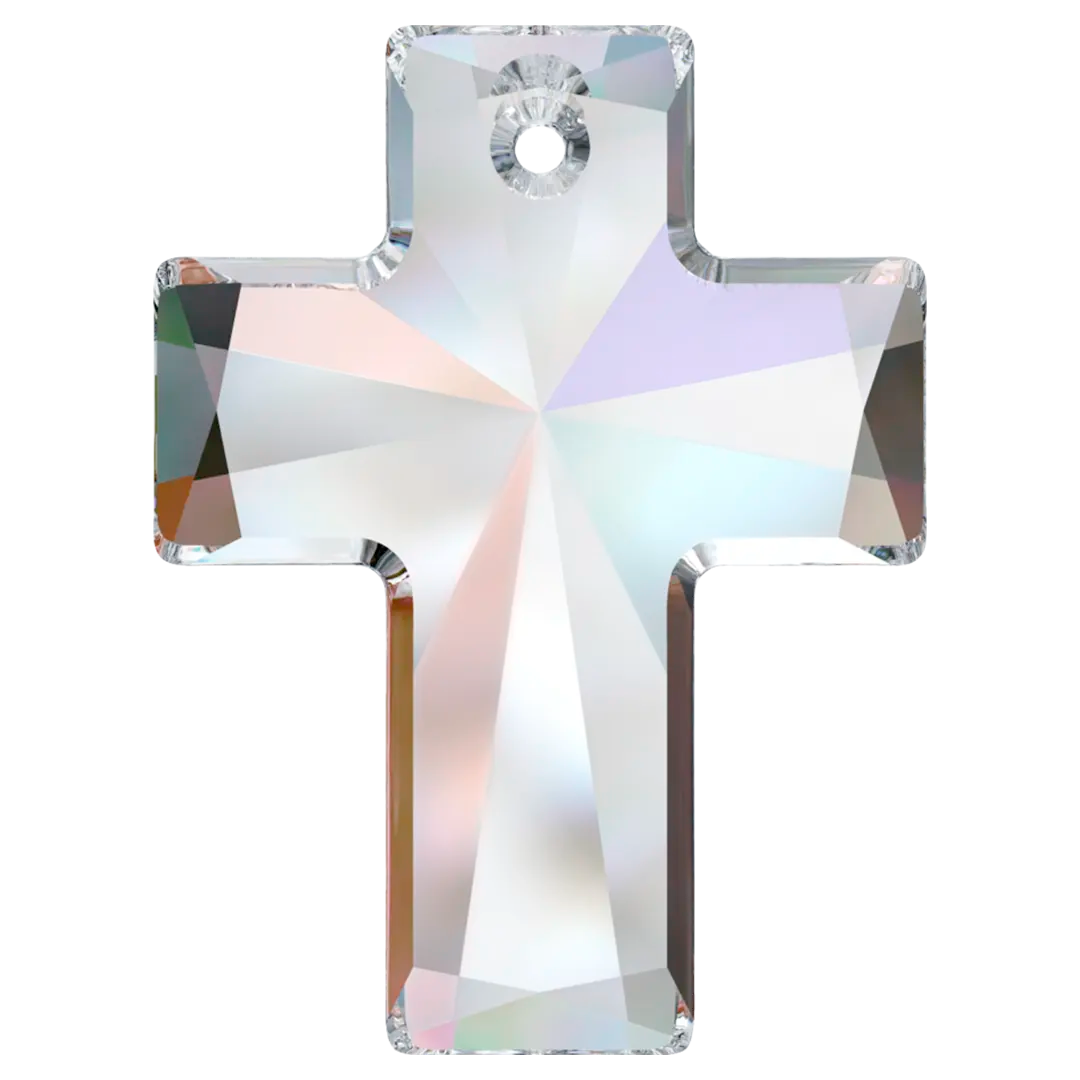 Swarovski Pendants Cross (6864) Crystal AB