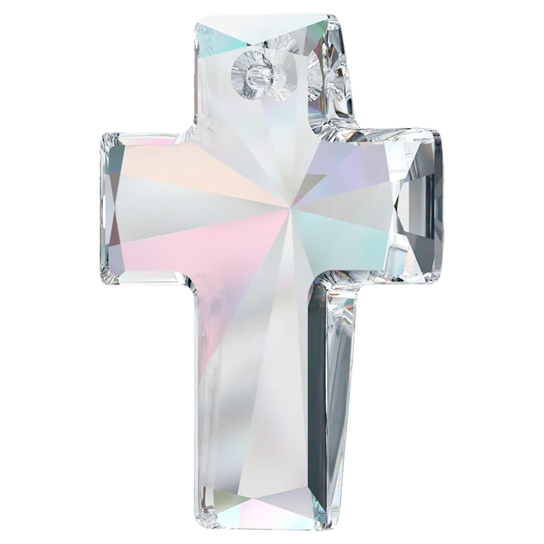 Swarovski Pendants Cross (6864) Crystal AB