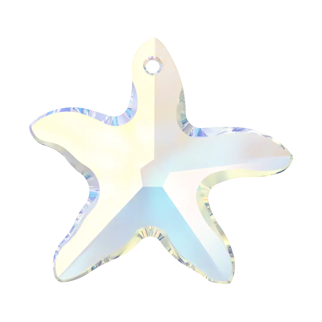 Swarovski Pendants Starfish (6721) Crystal AB