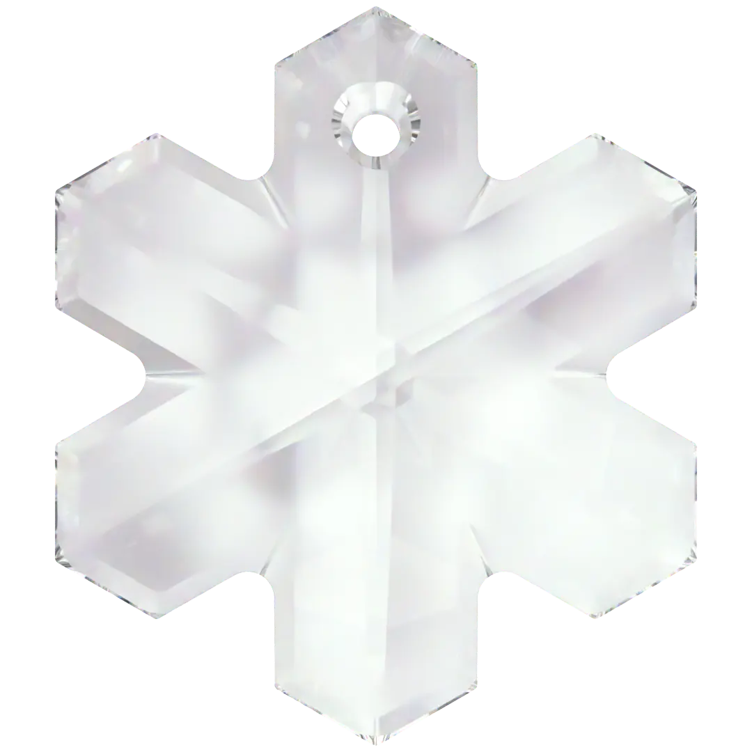 Swarovski Pendants Snowflake (6704) Crystal