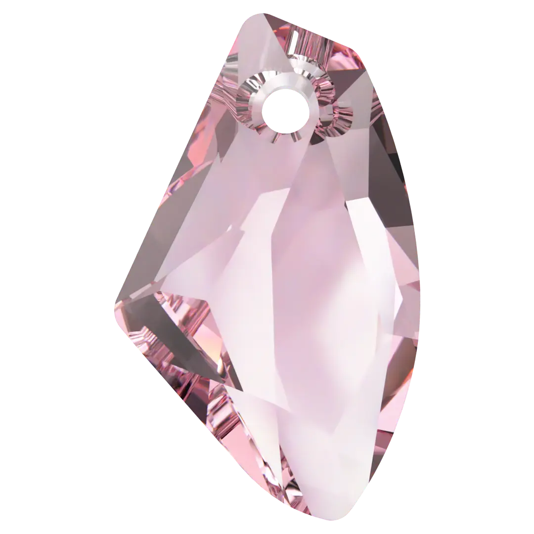 Swarovski Pendants Galactic Vertical (6656) Light Rose