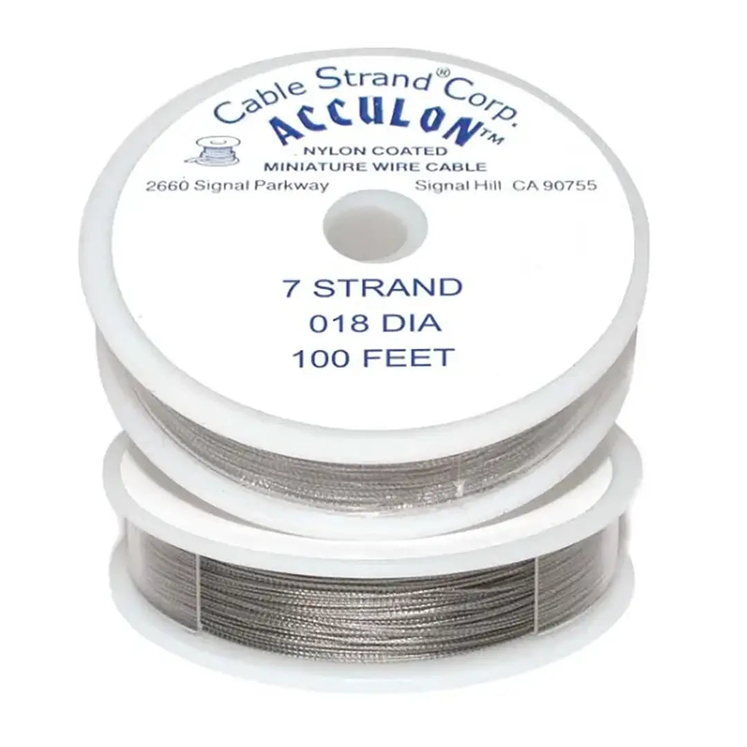 Acculon Nylon Coated Beading Wire 7 Strand