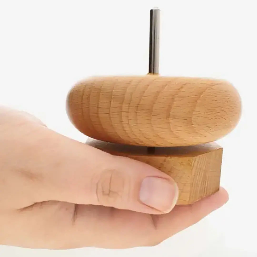 Spin and String Wooden Bead Spinner