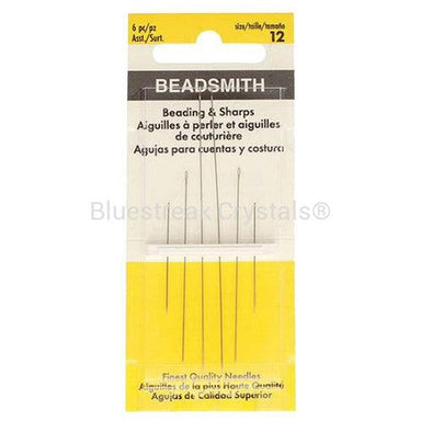 Beading Needles Size 12-Tools & Threads-Bluestreak Crystals