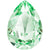 Preciosa Fancy Stones Baroque Pear Chrysolite