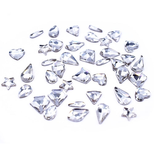 Estella Flat Back Crystals Non Hotfix Mix Shapes Crystal