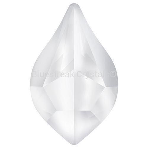 Estella Flat Back Shaped Rhinestones Non Hotfix Flame Crystal-Estella Flatback Rhinestones Crystals (Non Hotfix)-8x6mm - Pack of 10-Bluestreak Crystals