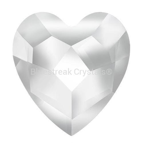 Estella Flat Back Shaped Rhinestones Non Hotfix Heart Crystal-Estella Flatback Rhinestones Crystals (Non Hotfix)-6mm - Pack of 10-Bluestreak Crystals