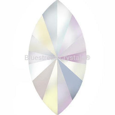 Estella Flat Back Shaped Rhinestones Non Hotfix Navette Crystal AB-Estella Flatback Rhinestones Crystals (Non Hotfix)-10x5mm - Pack of 10-Bluestreak Crystals