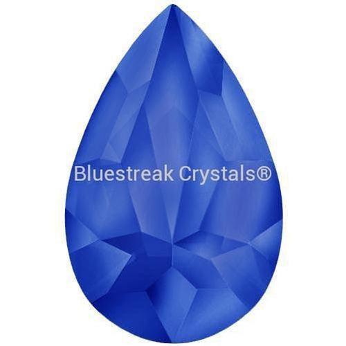 Estella Flat Back Shaped Rhinestones Non Hotfix Pear Sapphire-Estella Flatback Rhinestones Crystals (Non Hotfix)-6x4mm - Pack of 10-Bluestreak Crystals