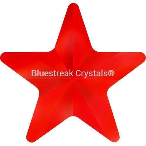 Estella Flat Back Shaped Rhinestones Non Hotfix Star Light Siam-Estella Flatback Rhinestones Crystals (Non Hotfix)-5x5mm - Pack of 10-Bluestreak Crystals