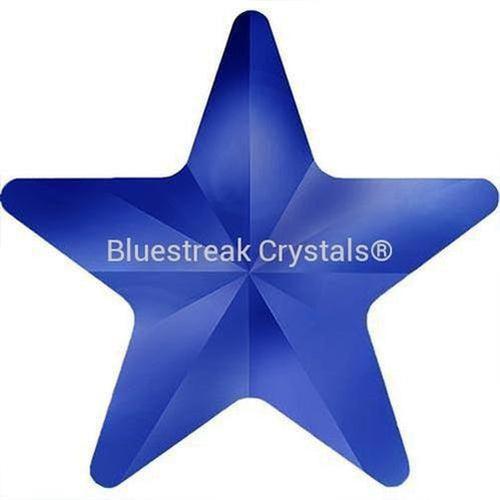 Estella Flat Back Shaped Rhinestones Non Hotfix Star Sapphire-Estella Flatback Rhinestones Crystals (Non Hotfix)-5x5mm - Pack of 10-Bluestreak Crystals