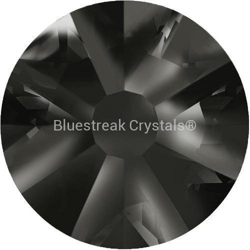 Estella Hotfix Flat Back Crystals Black Diamond-Estella Hotfix Flatback Crystals-SS8 (2.4mm) - Pack of 100-Bluestreak Crystals