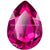 Preciosa Fancy Stones Baroque Pear Fuchsia