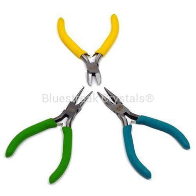 Jewellery Pliers Set of 3-Tools & Threads-Bluestreak Crystals