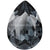 Preciosa Fancy Stones Baroque Pear Black Diamond