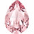 Preciosa Fancy Stones Baroque Pear Light Rose