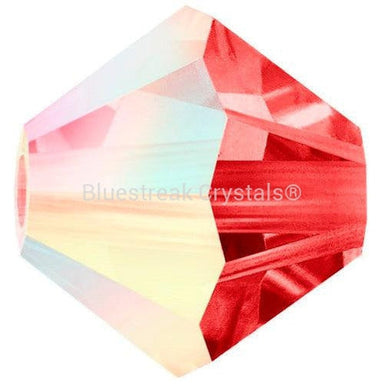 Preciosa Beads Bicone Padparadscha AB-Preciosa Beads-5mm - Pack of 50-Bluestreak Crystals