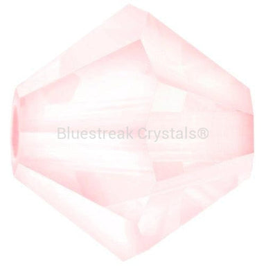 Preciosa Beads Bicone Rose Opal-Preciosa Beads-4mm - Pack of 100-Bluestreak Crystals