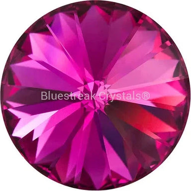 Preciosa Chatons Rivoli Round Stones Fuchsia-Preciosa Chatons & Round Stones-12mm - Pack of 4-Bluestreak Crystals