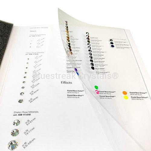 Rhinestone Color Chart for Preciosa MAXIMA Rhinestones - NEW