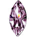 Preciosa Fancy Stones Navette Amethyst-Preciosa Fancy Stones-4x2mm - Pack of 720 (Wholesale)-Bluestreak Crystals