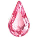 Preciosa Fancy Stones Pear Rose-Preciosa Fancy Stones-6x3.6mm - Pack of 720 (Wholesale)-Bluestreak Crystals