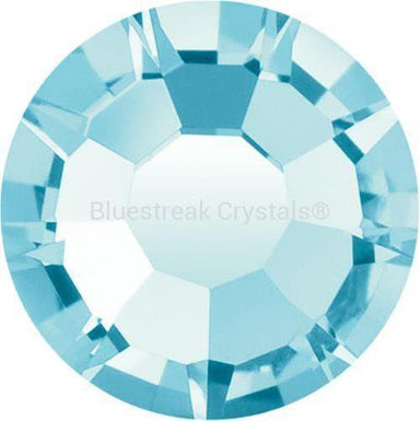 Preciosa Flat Back Crystals Rhinestones Non Hotfix (MAXIMA) Aqua Bohemica-Preciosa Flatback Rhinestones Crystals (Non Hotfix)-SS2 (1.2mm) - Pack of 100-Bluestreak Crystals