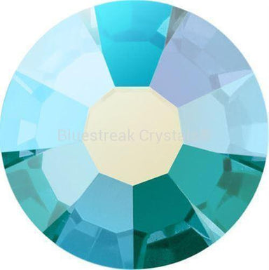 Preciosa Flat Back Crystals Rhinestones Non Hotfix (MAXIMA) Blue Zircon AB-Preciosa Flatback Rhinestones Crystals (Non Hotfix)-SS5 (1.8mm) - Pack of 100-Bluestreak Crystals