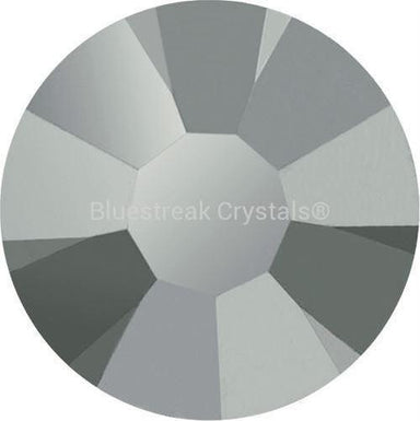 Preciosa Flat Back Crystals Rhinestones Non Hotfix (MAXIMA) Jet Silver Flare-Preciosa Flatback Rhinestones Crystals (Non Hotfix)-SS5 (1.8mm) - Pack of 100-Bluestreak Crystals