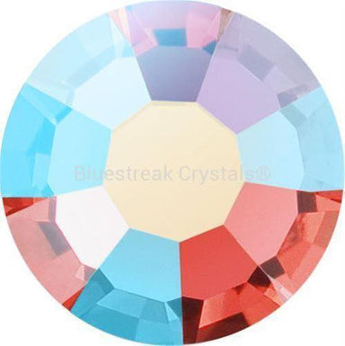 Preciosa Flat Back Crystals Rhinestones Non Hotfix (MAXIMA) Red Velvet AB-Preciosa Flatback Rhinestones Crystals (Non Hotfix)-SS5 (1.8mm) - Pack of 100-Bluestreak Crystals