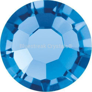 Preciosa Flat Back Crystals Rhinestones Non Hotfix (MAXIMA) Sapphire-Preciosa Flatback Rhinestones Crystals (Non Hotfix)-SS2 (1.2mm) - Pack of 100-Bluestreak Crystals