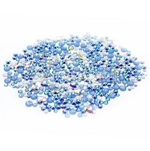 Preciosa Flat Back Crystals Rhinestones Non Hotfix Mix (MAXIMA) Ice Queen-Preciosa Flatback Rhinestones Crystals (Non Hotfix)-Bluestreak Crystals