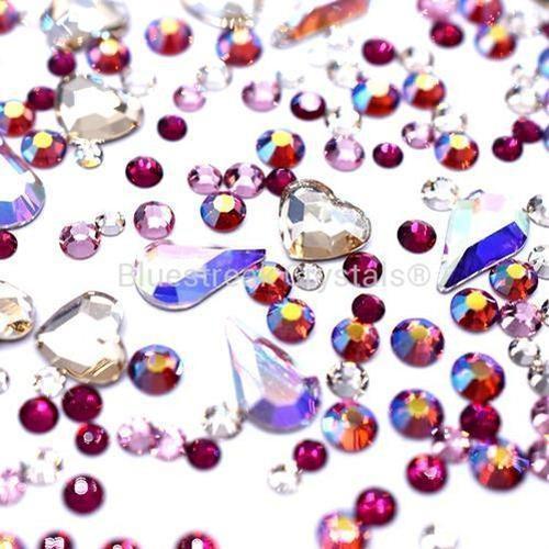 Preciosa Rhinestones Non Hotfix Shapes Mix Crystal