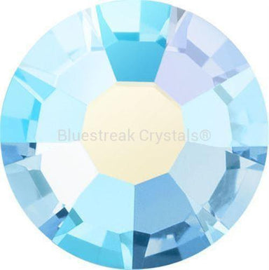 Preciosa Hotfix Flat Back Crystals (MAXIMA) Aquamarine AB-Preciosa Hotfix Flatback Crystals-SS6 (2.0mm) - Pack of 50-Bluestreak Crystals