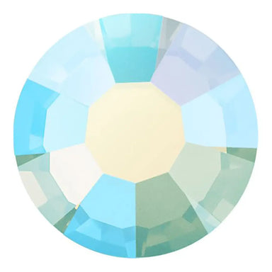 Preciosa Hotfix Flat Back Crystals (MAXIMA) Chrysolite Opal AB - Bluestreak Crystals