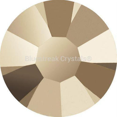 Preciosa Hotfix Flat Back Crystals (MAXIMA) Crystal Starlight Gold-Preciosa Hotfix Flatback Crystals-SS6 (2.0mm) - Pack of 50 (End of Line)-Bluestreak Crystals