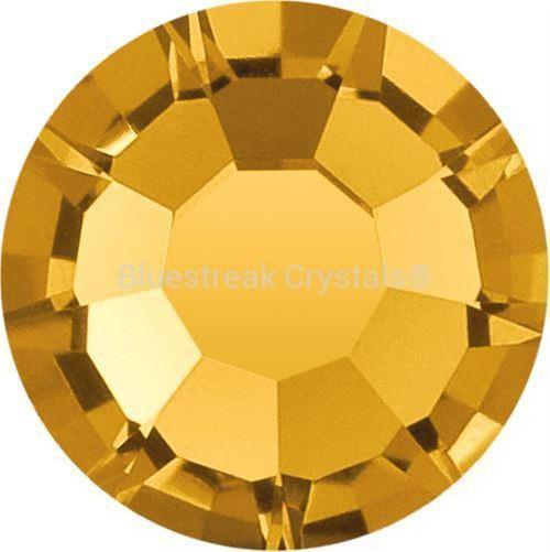 Preciosa Hotfix Flat Back Crystals (MAXIMA) Topaz-Preciosa Hotfix Flatback Crystals-SS6 (2.0mm) - Pack of 50-Bluestreak Crystals