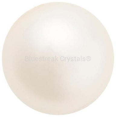 Preciosa Pearls Button (Half Drilled) Light Creamrose-Preciosa Pearls-6mm - Pack of 10-Bluestreak Crystals