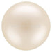 Preciosa Pearls Round Cream-Preciosa Pearls-4mm - Pack of 50-Bluestreak Crystals