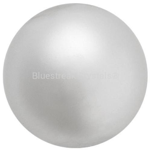 Preciosa Pearls Round Light Grey-Preciosa Pearls-4mm - Pack of 50-Bluestreak Crystals