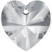 Preciosa Pendants Heart Crystal Velvet-Preciosa Pendants-10mm - Pack of 10-Bluestreak Crystals