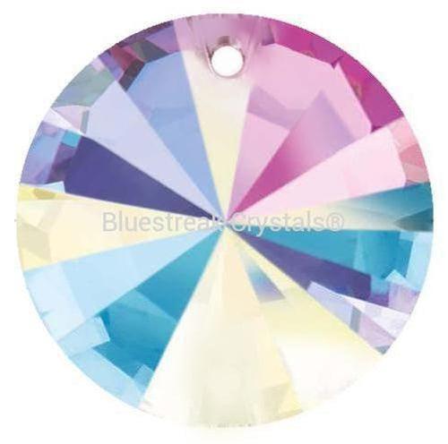 Preciosa Pendants Rivoli Crystal AB-Preciosa Pendants-10mm - Pack of 6-Bluestreak Crystals