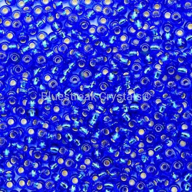 Preciosa Seed Beads Rocaille Sapphire S/L-Preciosa Seed Beads-6/0 - 20g-Bluestreak Crystals