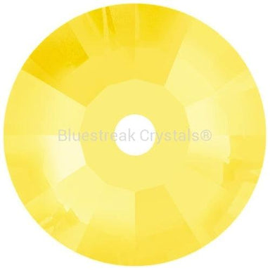 Preciosa Sew On Crystals Lochrose Citrine-Preciosa Sew On Crystals-3mm - Pack of 50-Bluestreak Crystals