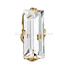 Preciosa Single Stone Setting Baguette in Gold-Preciosa Metal Trimmings-Bluestreak Crystals