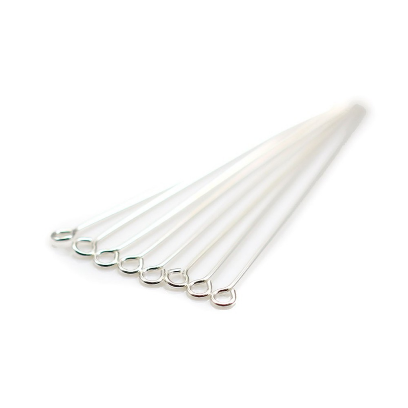 Silver Plated Eyepins